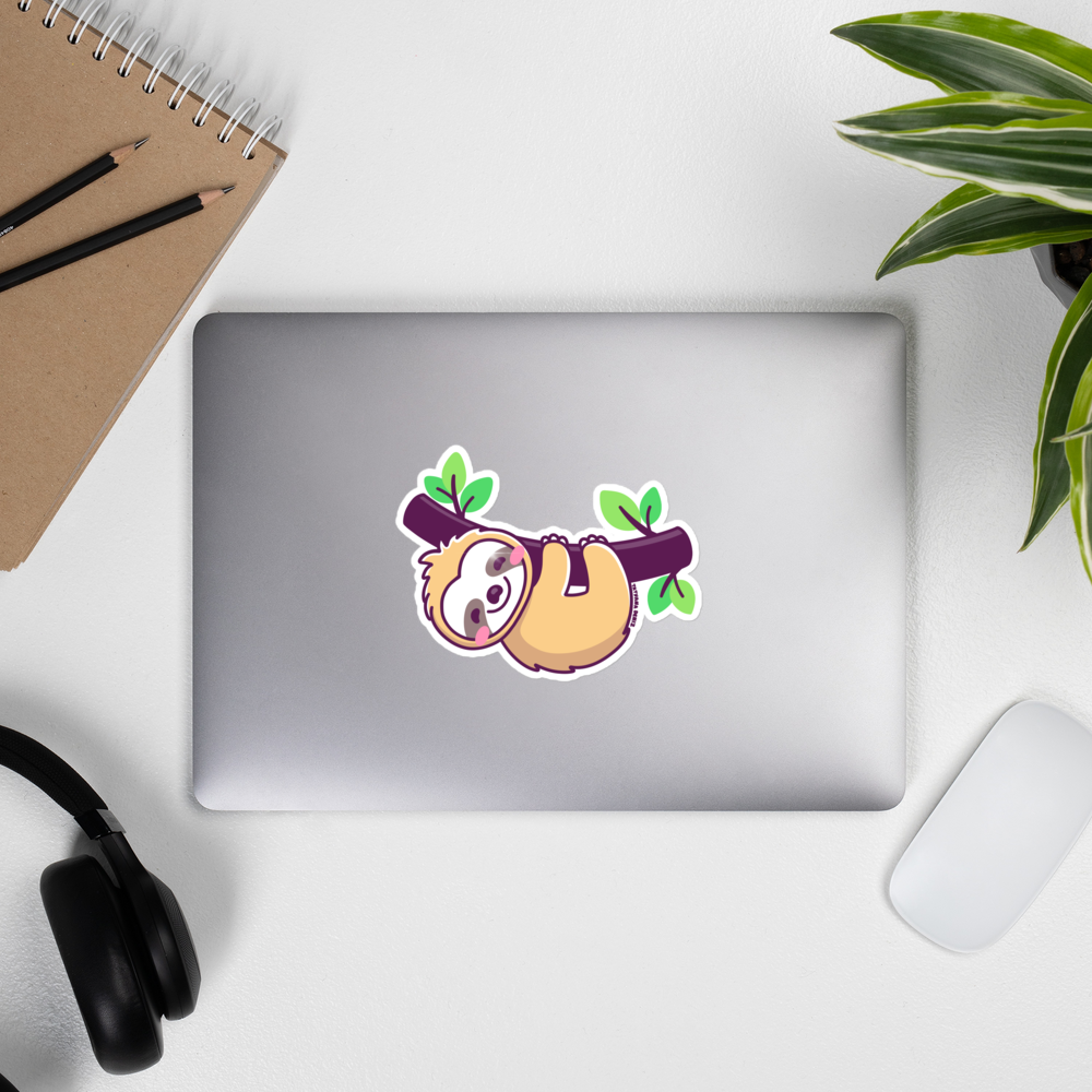 Kawaii Sloth Sticker