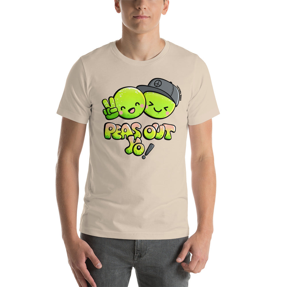 "Peas Out" Graffiti Funny Kawaii T-shirt