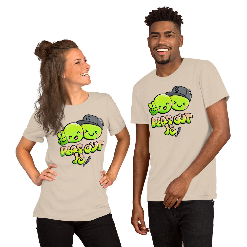 "Peas Out" Graffiti Funny Kawaii T-shirt