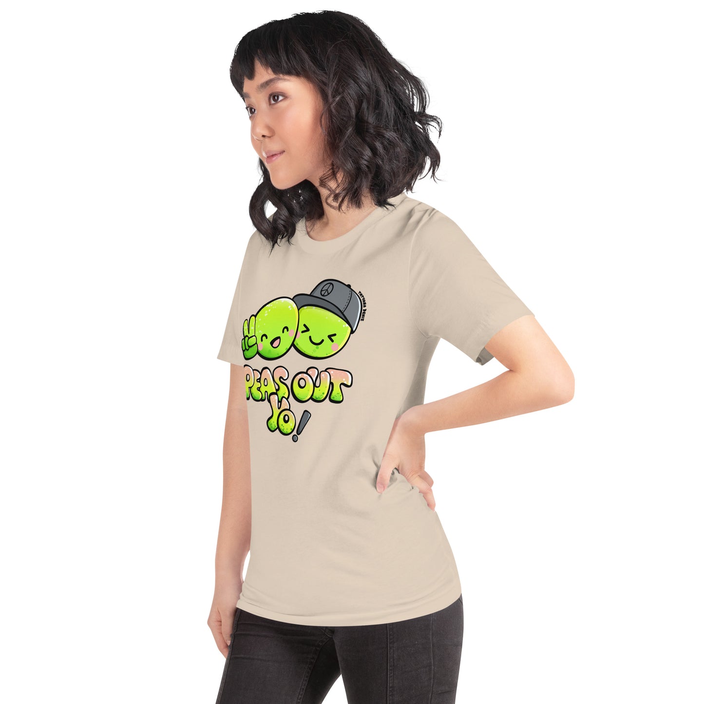 "Peas Out" Graffiti Funny Kawaii T-shirt