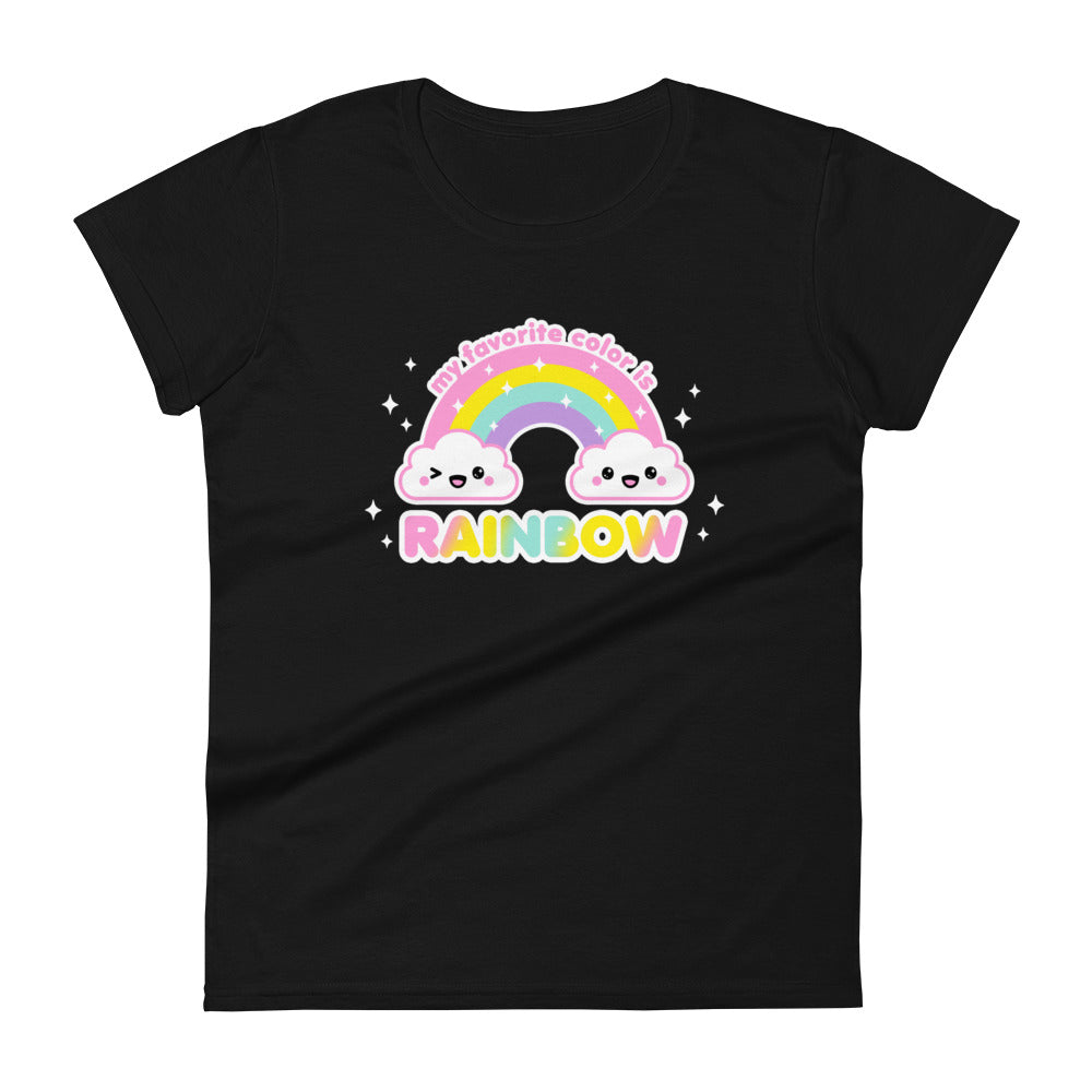 My Favorite Color Is Rainbow Women's T-shirt