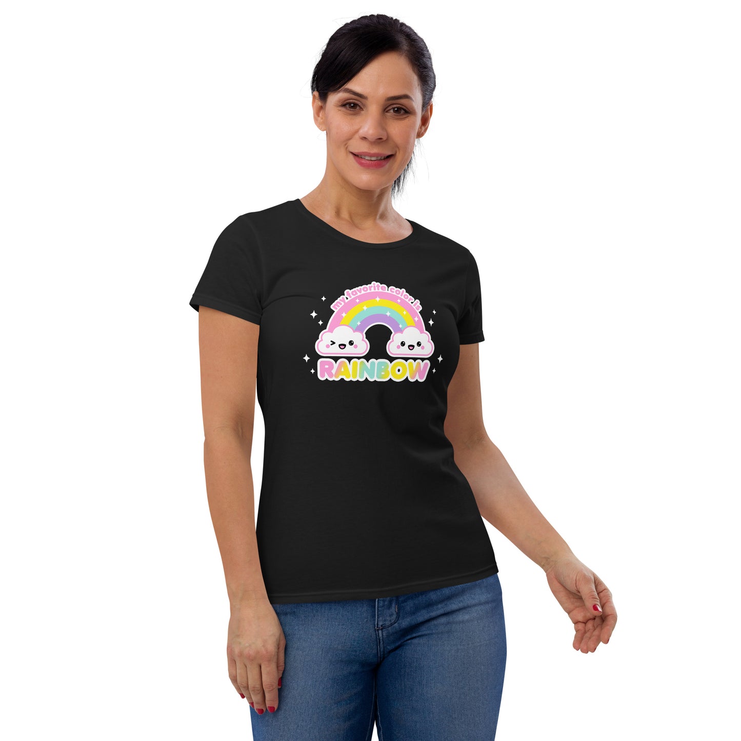 My Favorite Color Is Rainbow Women's T-shirt