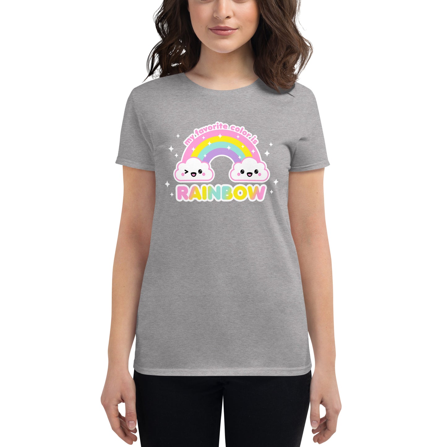 My Favorite Color Is Rainbow Women's T-shirt