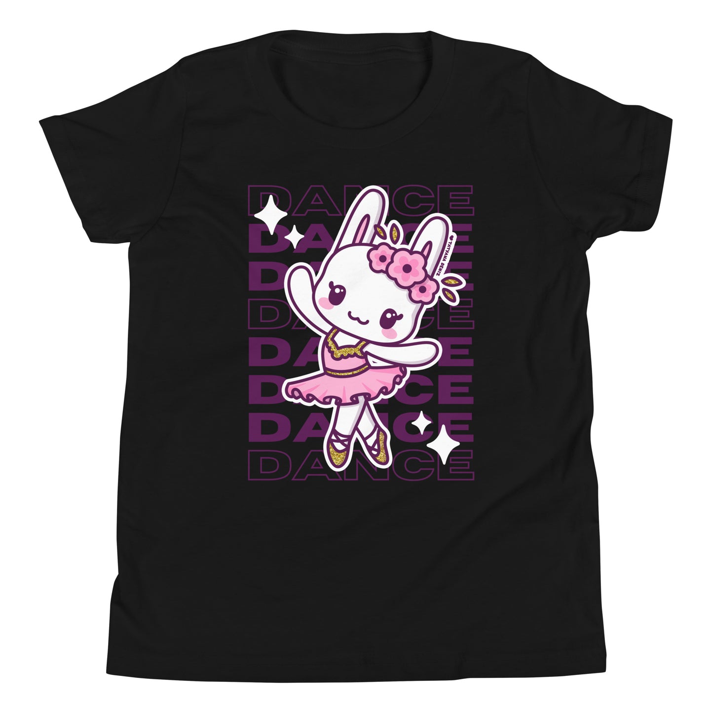 Bunny Ballerina Youth T-Shirt
