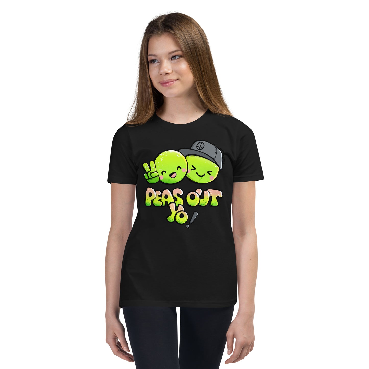 Peas Out Youth Short Sleeve T-Shirt
