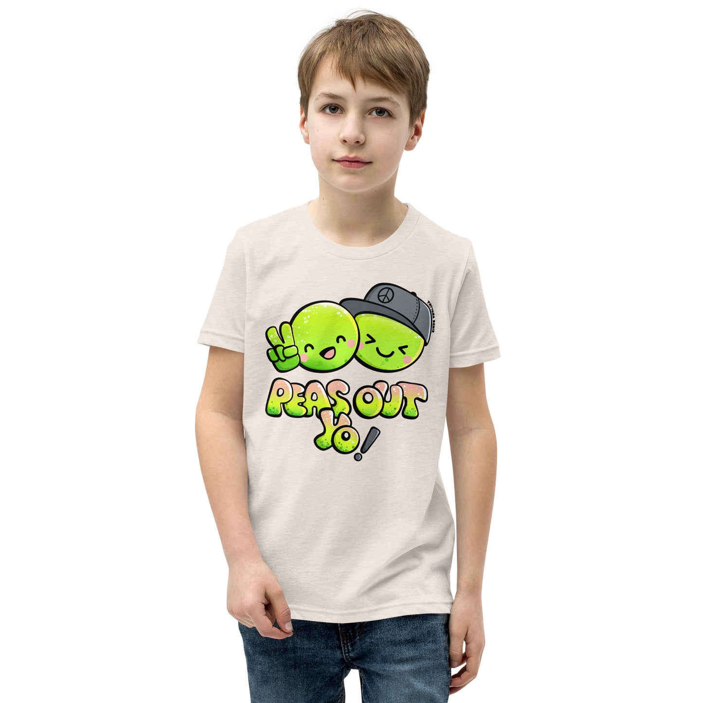 Peas Out Youth Short Sleeve T-Shirt