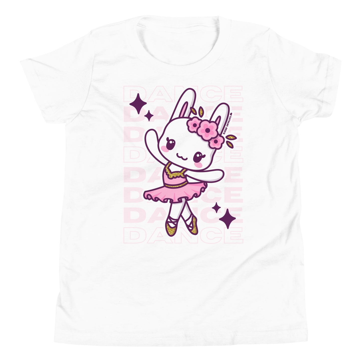 Bunny Ballerina Youth T-Shirt