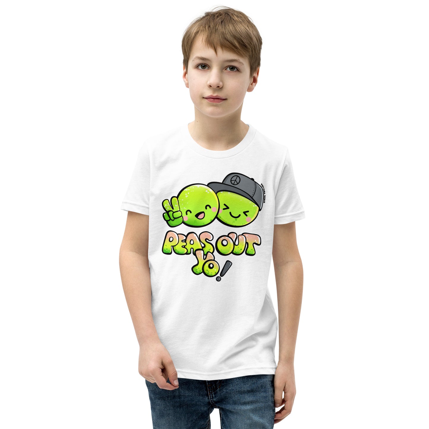 Peas Out Youth Short Sleeve T-Shirt