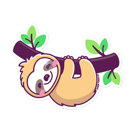 Kawaii Sloth Sticker