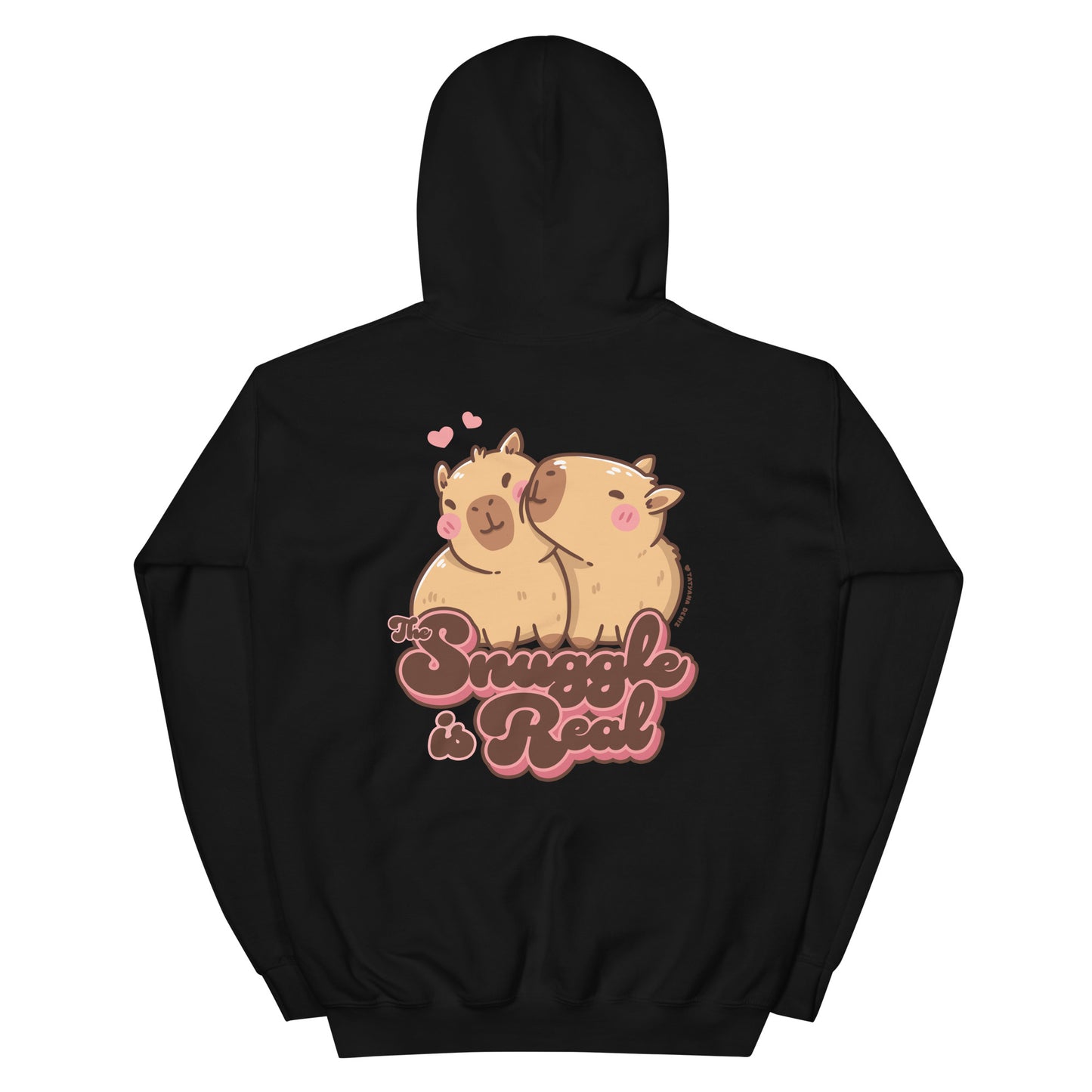 The Snuggle Is Real Capybaras Hoodie