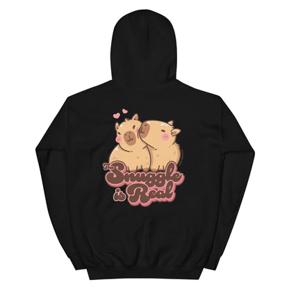 The Snuggle Is Real Capybaras Hoodie