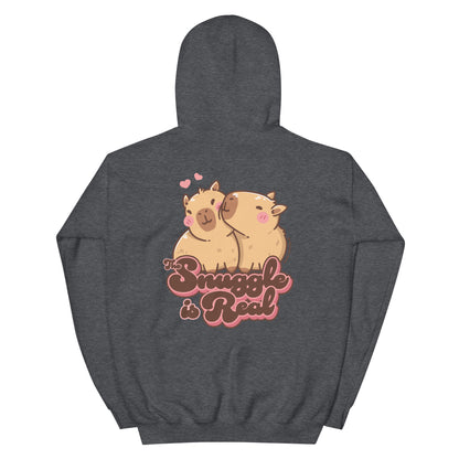 The Snuggle Is Real Capybaras Hoodie