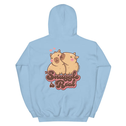 The Snuggle Is Real Capybaras Hoodie