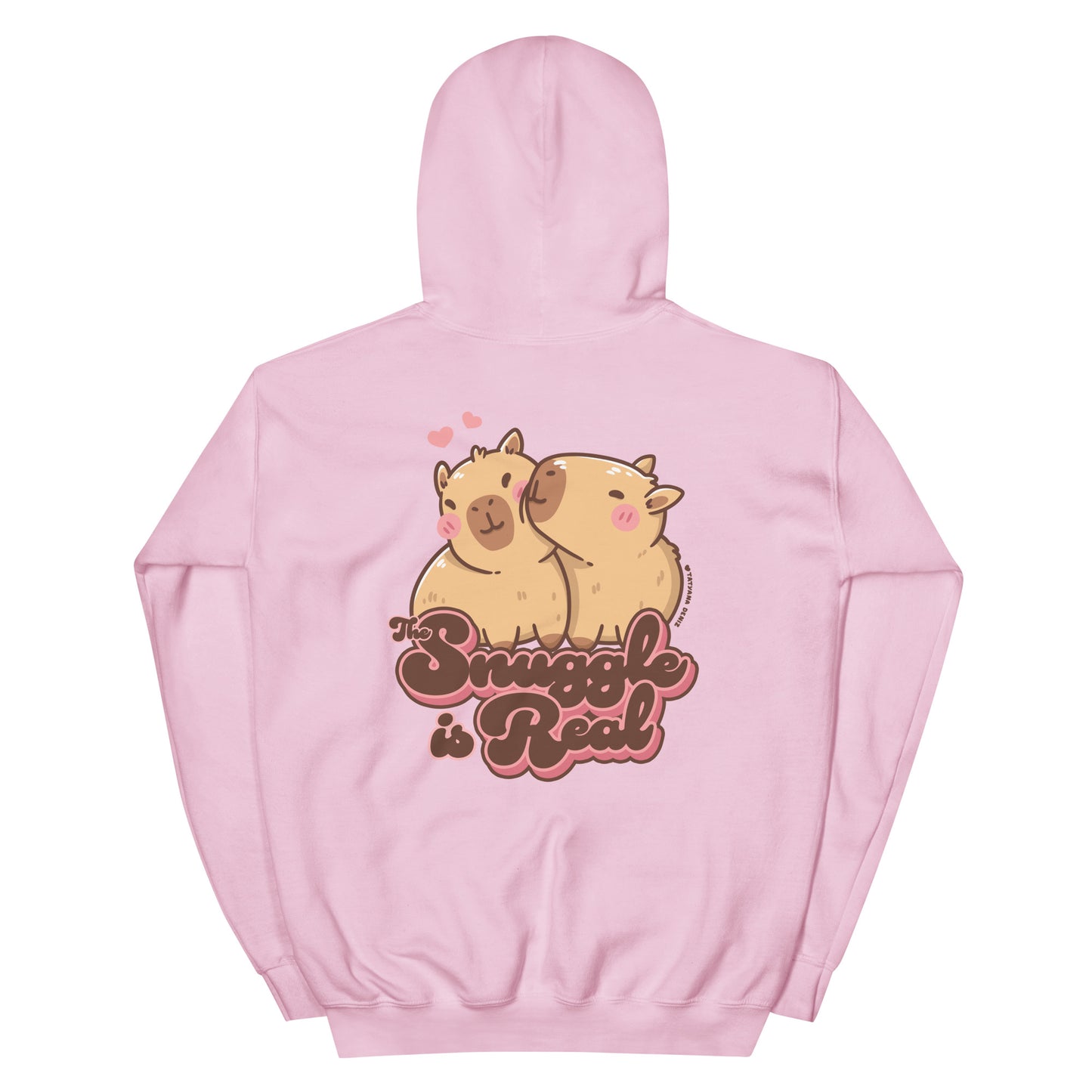 The Snuggle Is Real Capybaras Hoodie