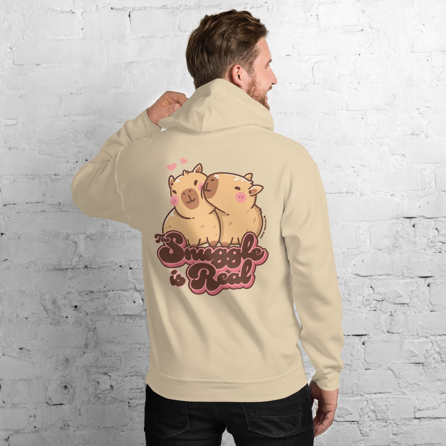 The Snuggle Is Real Capybaras Hoodie