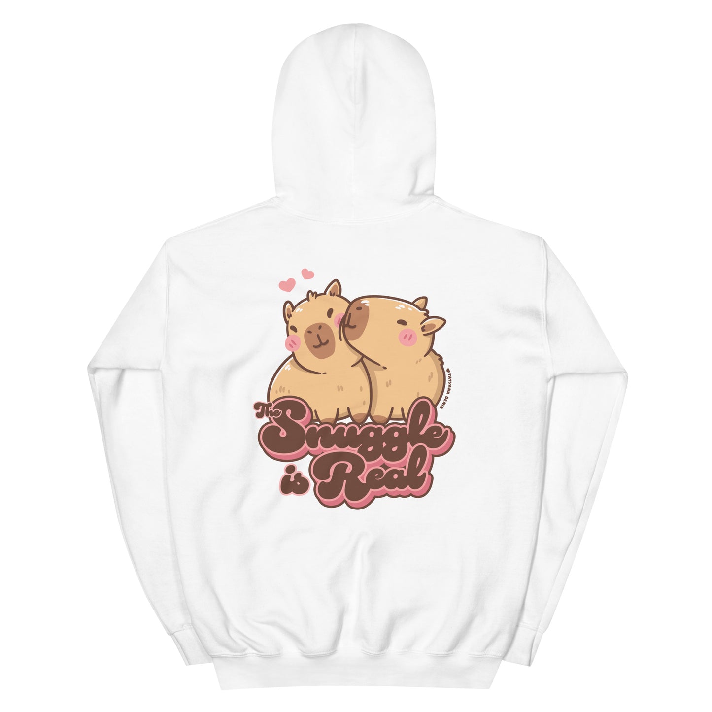 The Snuggle Is Real Capybaras Hoodie