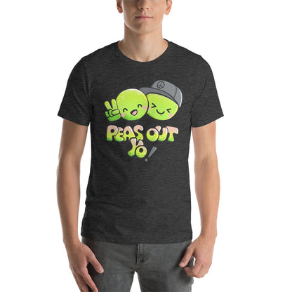 "Peas Out" Graffiti Funny Kawaii T-shirt