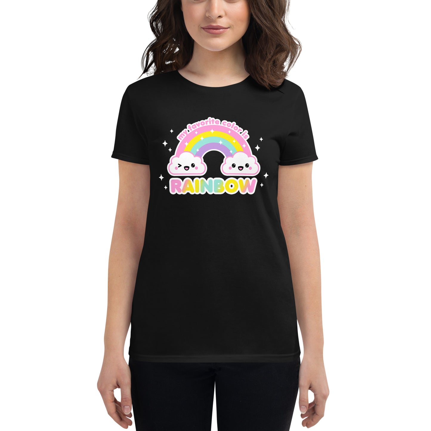 My Favorite Color Is Rainbow Women's T-shirt