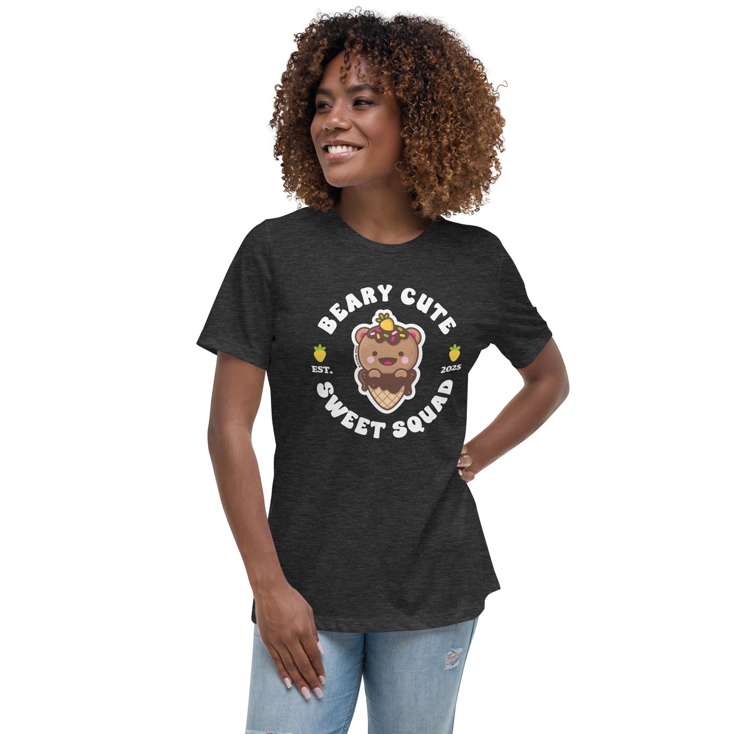 Beary Cute Ice Cream Cutie Relaxed Fit Women's T-shirt