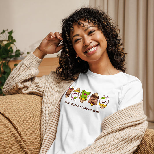 Sweet Squad Just Chillin Relaxed Fit Women's T-shirt