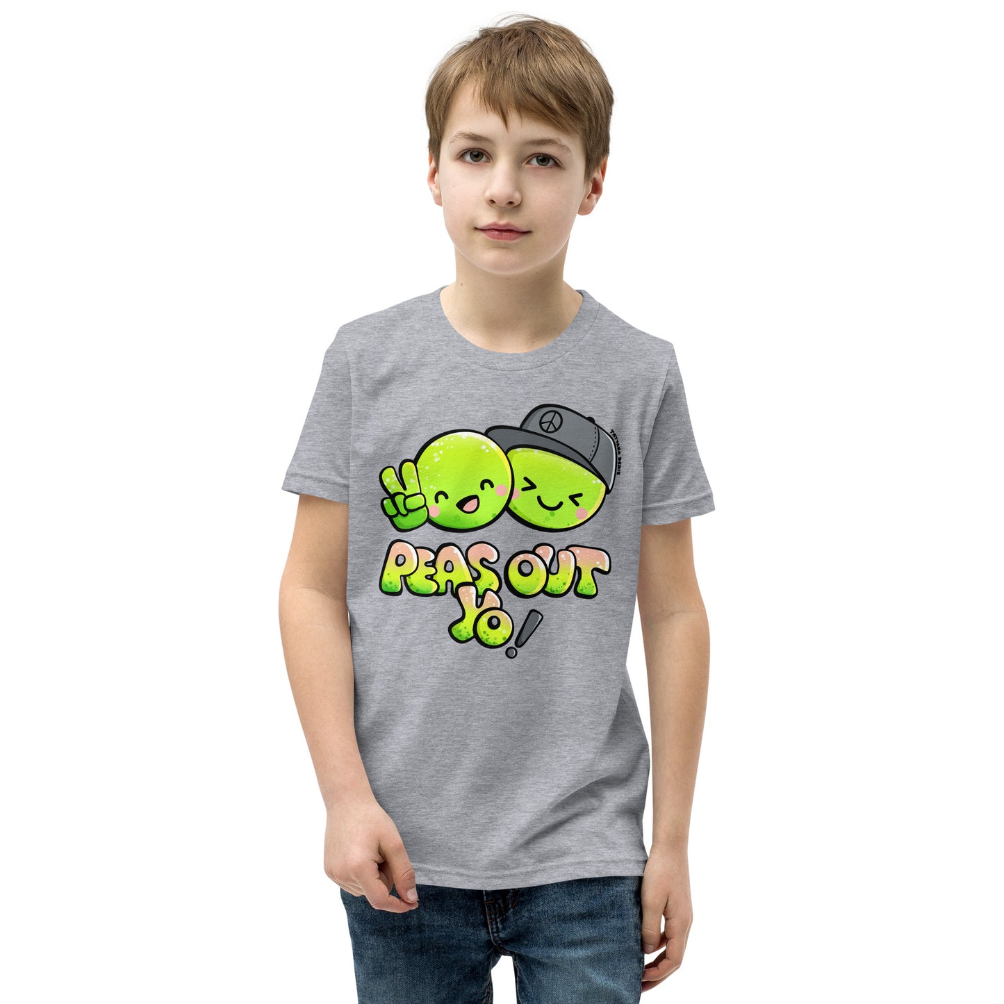 Peas Out Youth Short Sleeve T-Shirt