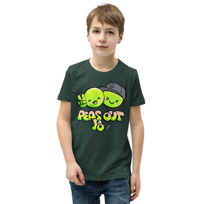 Peas Out Youth Short Sleeve T-Shirt