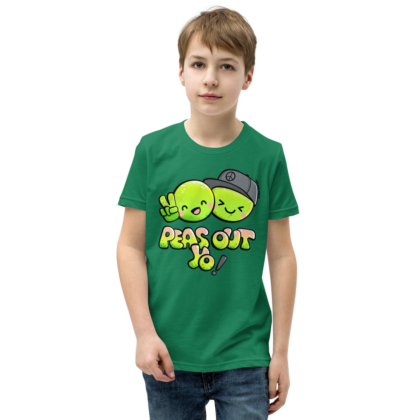 Peas Out Youth Short Sleeve T-Shirt